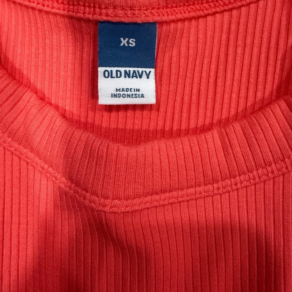 Old Navy Sleeveless Coral Maxi Dress Good Condition size XS - Picture 4 of 6